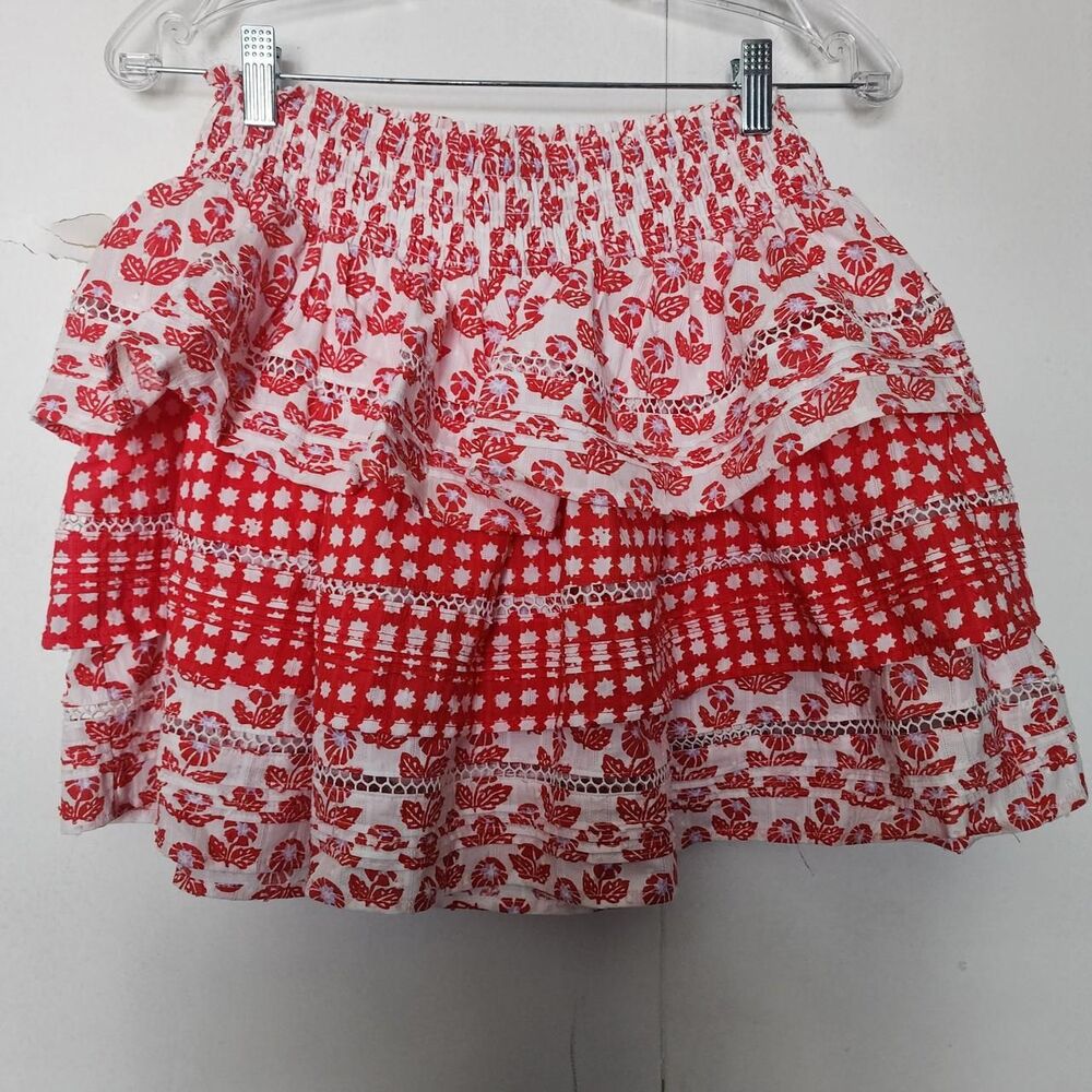 Target Women's White and Red Skirt